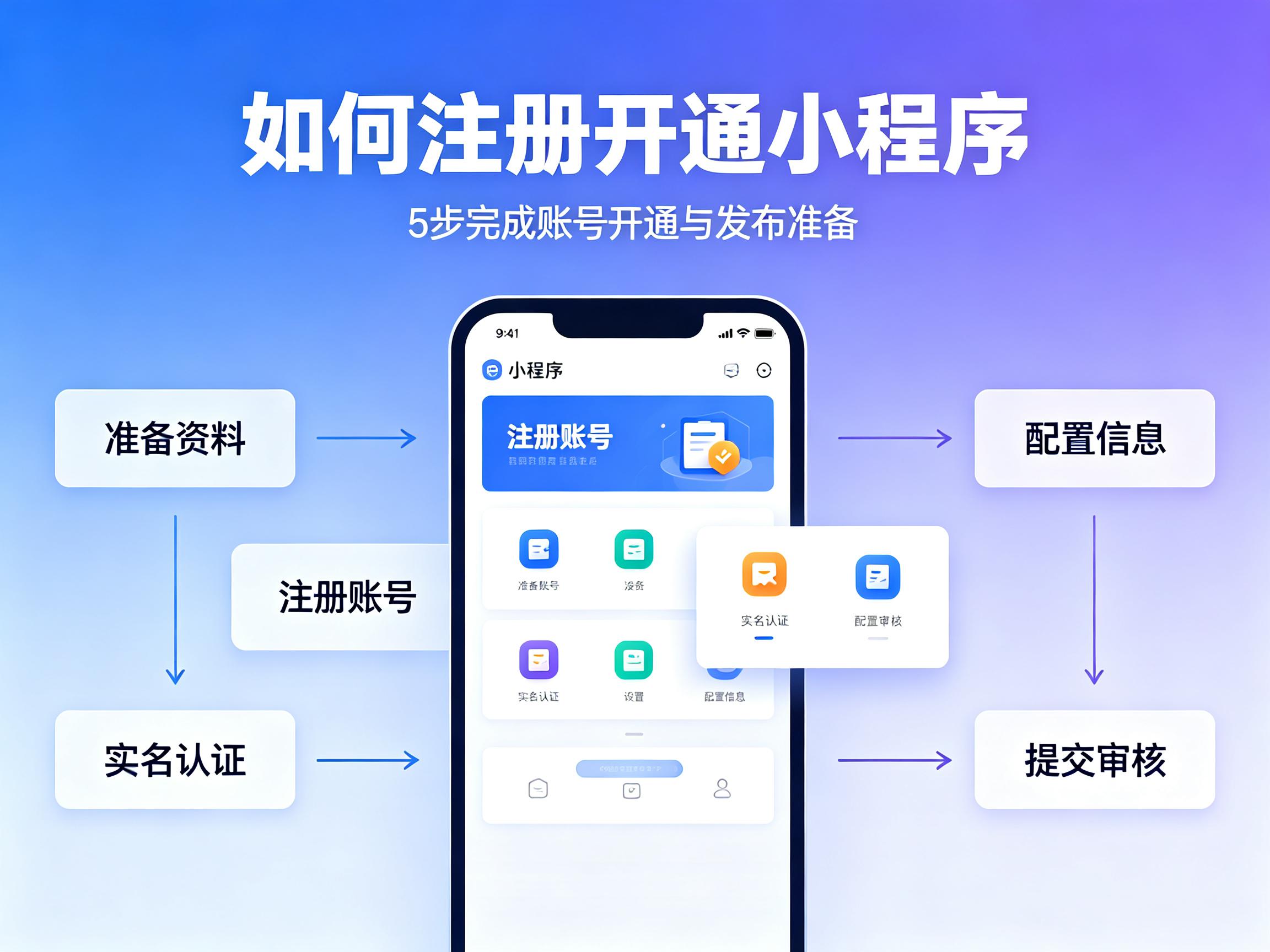 新竹县|如何注册开通备案一个小程序
